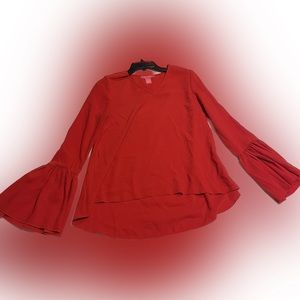 NWOT Red Blouse